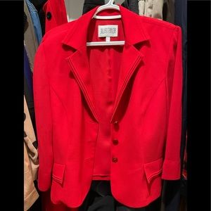 Red blazer